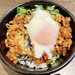 一刻魁堂 - 温玉チャーシュー丼ランチ（+¥380）（税込）