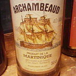 オー・ド・ヴィ - ＲＨＵＭ　マルティニーク