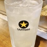 Hiroshima Teki Teppan Sakaba Tekido - チンチロリンハイボール（メガハイボール）（¥1,000）（税込）