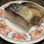 すし辰 - 肉厚バッテラ（340円）