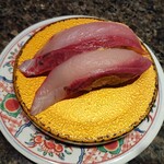 すし辰 緑井本店 - ぶりひら（340円）