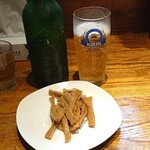 麺処 鳴神 - ハートランド  メンマがついていた  こういったのは嬉しい限り