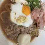 Tsurutontan Toppu Shefuzu - 山椒ととろろ、お肉のおうどん