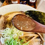 とんぼ庵 - 【チャーシューめん＝スープ】