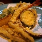 とっくり居酒屋 - 天ぷら盛り合わせ１人前