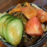 カレー食堂やまさき - 『ミニサラダ』