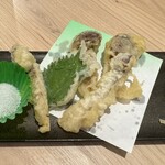 すし 銚子丸 - 松茸の天ぷら　660円！