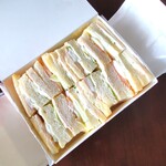 ラビアンローズ - 料理写真:玉屋のサンドイッチ（２人前、8切れ）。