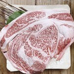 Grilled wagyu sirloin sukiyaki