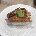 かっぱ寿司 - ステーキ風鮪醤油炙り（110）※これおいひー♪