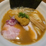 中華そば やま福 - 限定　ズワイガニ鶏白湯