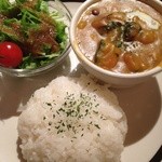 金魚CAFE - カボチャのカレー