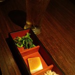 個室居酒屋 茶の庭 - つきだし　