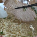 江ちゃんラーメン - リフトチャーシュー♬