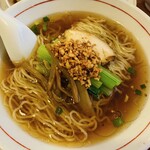 来来 - 一杯目のニンニンラーメン