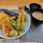 音庵 - ランチ　天丼¥1000