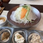 とんかつ 久 - 店主様直々に今回の豚の説明をして頂きました。