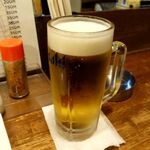 のんきや - ハッピーアワーで280円の「生ビール」