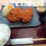 Katsutoki - Ｗロースカツ定食