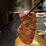西麻布 焼肉 X - 但馬玄サーロインしゃぶしゃぶ