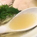 ラーメン 普通 - 貝出汁塩ラーメン