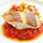 オステリア　アリエッタ - メインディッシュ（魚料理）鯛のソテー