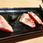 焼肉 ばんり - 松阪牛三種盛り