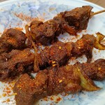 中華大千居 - ラム肉串焼き(3本入り)