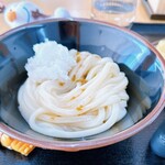 讃岐うどん めん舟 - 青とうしょうゆ(冷)小 400円
            大根おろしは、無料トッピング