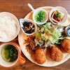 Al bacio - 料理写真:本日のランチ（コロッケ盛り合わせ）