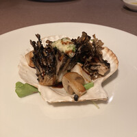 フレンチレストラン にき亭 そごう横浜店 - 帆立と舞茸