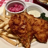 グランド・セントラル・オイスターバー&レストラン 品川店 - フィッシュ&チップスプレートランチ1850円