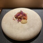 銀座 有涯 - 酢の物　赤貝とホッキ貝