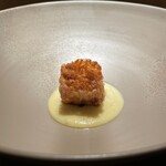 銀座 有涯 - 食感がたまらない