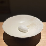 銀座 有涯 - 藁のアイス　これが最高でした