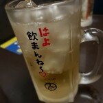 Hakata Shouten - じゃんけんで勝つと入場料プラス5円で大きなハイボール