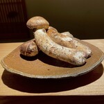 銀座 有涯 - 松茸