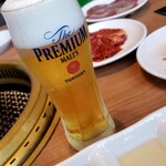 Yakiniku Guriguriya - ビール