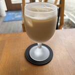 シエル クレル - ケーキセットドリンク　カフェオレ