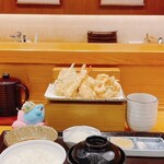 日本橋天ぷら魚新 - 天ぷら定食1,800円