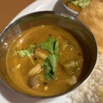 インド食堂ワナッカム - 豆と野菜のカレーのサンバル