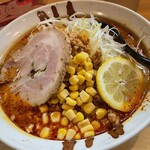 Gokubuto Men Hidemaru - 火山ラーメン