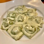 Trattoria NOTO - 20231011バジルのラヴィオリ