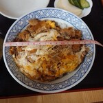 Kiyuugetsuan - アサリ丼　900円　丼の直径16cm