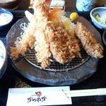 とんかつ一番 かつわか 本店 - 海老ヒレかつ定食