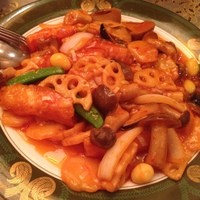 状元樓 横浜中華街本店 - タラバ蟹のチリソース