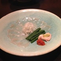 大阪とらふぐの会 PREMIUM - 書くまでもなく、「てっさ」です。