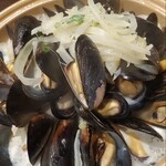 Cafe Lembeek - ムール貝の白ビール蒸し