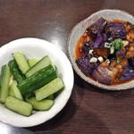 高記 - 涼拌小黄瓜 ＆ 紅燒茄子