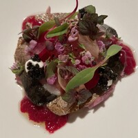 マンサルヴァ - 青魚と甘酢生姜などをあわせたサラダ。全部混ぜるとすごく美味しい。